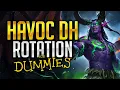 Havoc Demon Hunter Guide FOR DUMMIES Simple Rotation Explanation