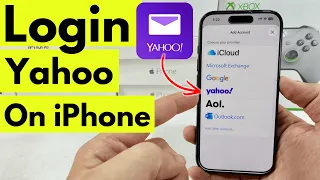 How to login to Yahoo Mail on iPhone iOS 26 ANY iPhone