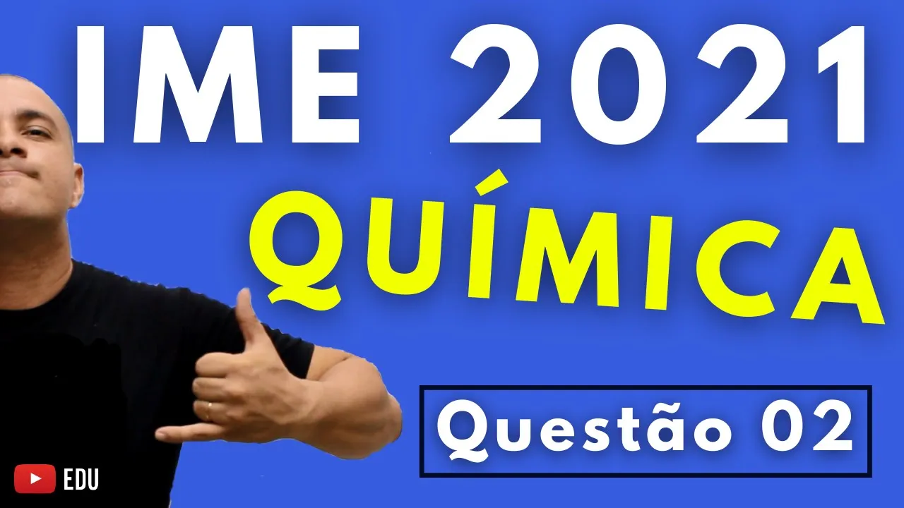 IME 2021 - Questão 02 - QUÍMICA - Prova Discursiva - Tema: ELETRÓLISE E CÁLCULOS