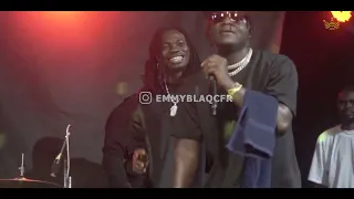 shocking moment as emmyblaq took over the stage at uniben