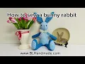 How to Sew a Bunny Rabbit Soft Toy - by BLHandmade