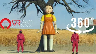 360 VR SQUID GAME Red Light Green Light 8K 