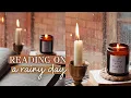 Lagu Cosy READ WITH ME on a rainy day 🌧Rain sounds \u0026 soft music ASMR ambience