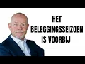 het beleggingsseizoen is VOORBIJ - cardano weekvideo