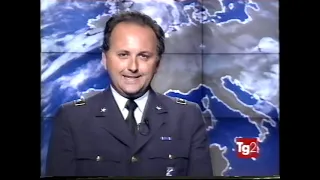 sequenza spot raidue 22 settembre 2000 con le previsioni meteo 