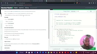 Hackerrank Time Conversion Solution in C