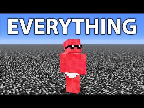 Video Thumbnail: I Beat Minecraft From ONLY BEDROCK