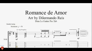 Download Romance de Amour (arr by Dilermando Reis) - Guitar Tutorial + TAB MP3