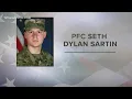 Funeral services to be held for Pfc Dylan Sartin