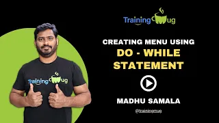 creating menu using do-while-statement