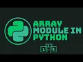 Array module Python