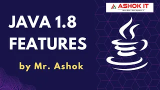 Java 8 New Features by Mr Ashok ashokit