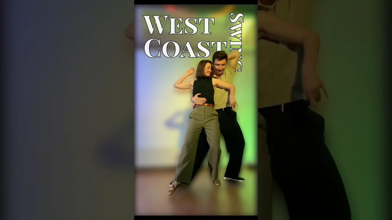 West Coast Swing Improvisation part 4 #semionmaria #westcoastswing #modernswing #improvisation #wcs