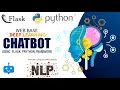 Chatbot using Flask and NLTK Keras Python