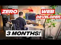 How I Became a Web Developer In 3 MONTHS Got Hired No Degree No Bootcamp
