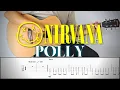 NIRVANA - POLLY | Guitar Cover Tutorial (FREE TAB)