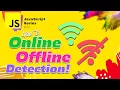 JS How to check the Internet connection is offline JavaScript