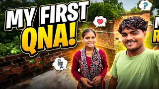 My Frist QNA video, Sister Sahi Se Bol Nhi Pati Fir Bhi Viral Ho Gai🥰😇