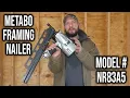 How to Use Metabo HPT Framing Nailer A5 Series NR 83A5 S