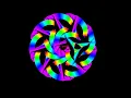 Hypnotic Python Art Spiraling Kaleidoscope