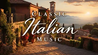 Romantic Italian Music with Spectacular Scenic Relaxation Views of Italy | 4K