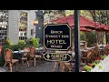 Morning stroll through quaint village of Zionsville IN 4K