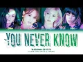 BLACKPINK (블랙핑크) - ' You Never Know' [Color Coded Lyrics Romanization]