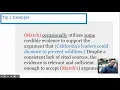 AP Seminar Evaluating Evidence - Part 3 of EOC A Training