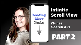 How to make an infinite scroll view with Pagination in SwiftUI - iTunes Search API