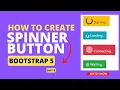 How To Create Page Loader in Bootstrap 5 - SPINNER BUTTON BOOTSTRAP 5 GROWING SPINNER