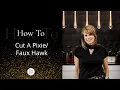 How To Cut A Pixie Faux Hawk