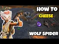 How to Easily Defeat Wolf Spiders Cheese Method Grounded