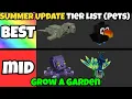 Download Lagu 'NEW' All New Summer Pets RANKED! | Grow a Garden Roblox 2025