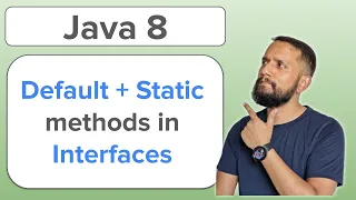 Java 8 Learn STATIC DEFAULT methods in Interfaces