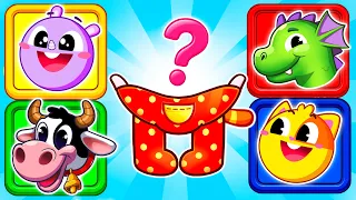 Find Your Hero with Kids | Baby Drawing Pencils | Color & Animals Song | Nursery Rhyme Toddler Zoo