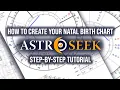 How to Create Your Natal Birth Chart on Astro-Seek com Step-by-Step Tutorial