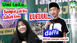 daffa makes ning umi laila cant hold back laughter reciting together in gempolowo hamlet jat 