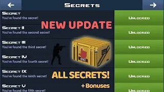 How to unlock ALL SECRETS in CASE CLICKER Updated 2018
