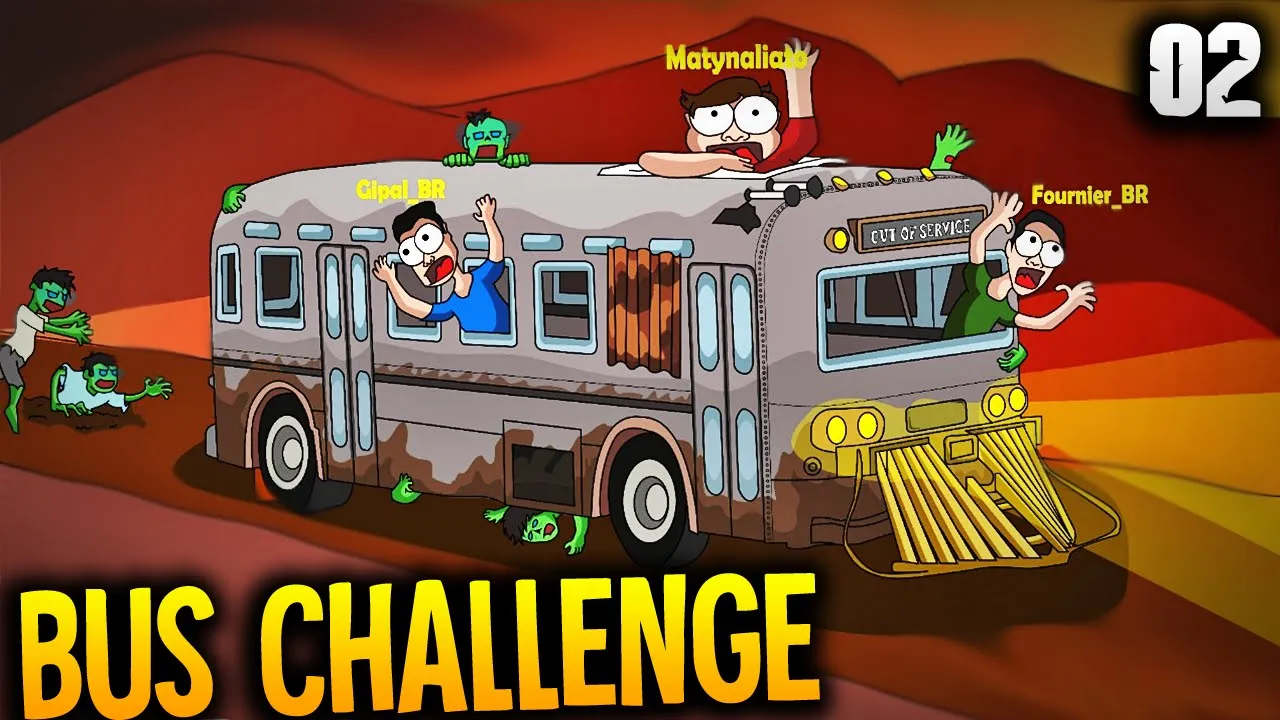 ESCAPE IMPOSSÍVEL NO BUSÃO DA TRANZIT! | Tranzit Bus Challenge - Ep.02