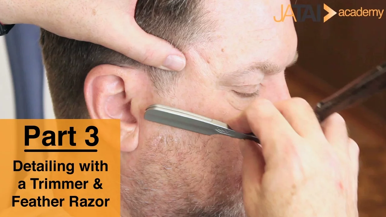 Men's Contemporary Partially Disconnected Haircut - Detailing Part 3