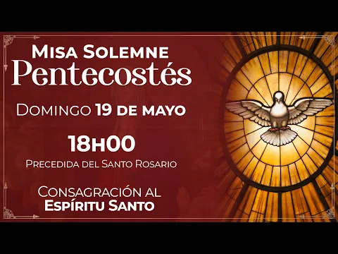 Download MP3 Misa de hoy 18:00 | Domingo 19 de Mayo ✨ Domingo de Pentecostés #rosario #misa