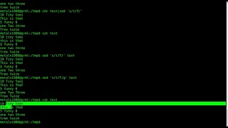 SED Tutorial Basic Substitution Linux Shell BASH