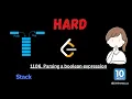 Parsing a boolean Expression Detailed Approach Leetcode 1106 10mintuesCS