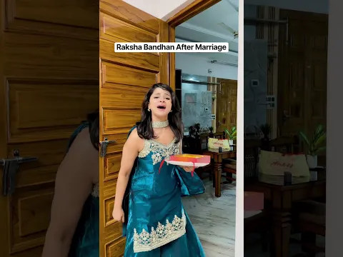 Every married sister will relate to this feeling. 🥹❤️ #rakshabandhan #rakhi #bhaibehen #siblings