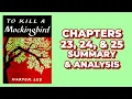 To Kill a Mockingbird Chapters 23 24 25 Summary and Analysis Harper Lee book