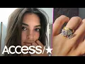 Emily Ratajkowski Shows Off Her Engagement Ring - Months After Getting Married Access