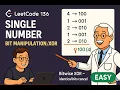 HOW - LeetCode 136 Single Number easy