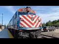 The Complete Evening Rush Hour at Barrington Metra Station on Thursday June 30th 2022