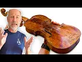 Lagu I Review Broken 1840s Violin Restoration Video