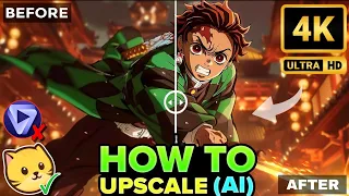how to upscale any videos to 4k for free using ai better than topaz unifab ai video enhancer